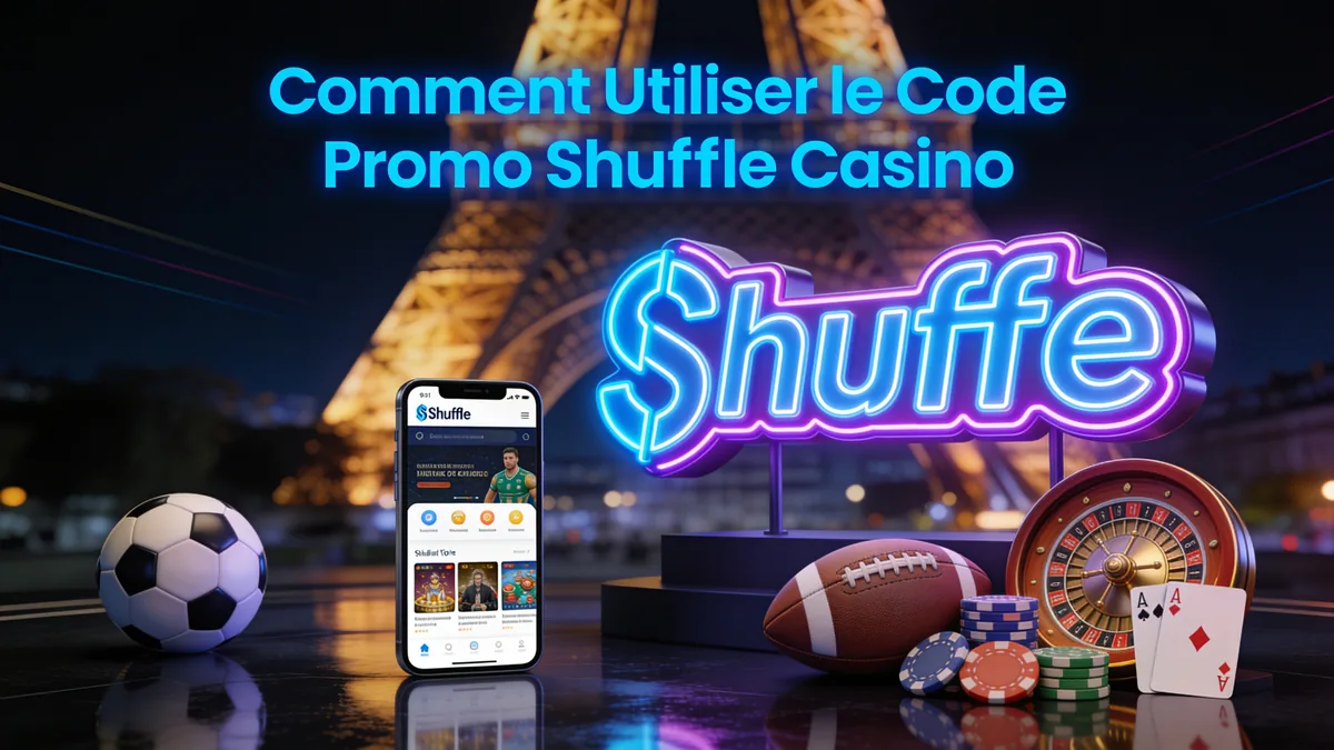 Comment Utiliser le Code Promo Shuffle Casino : guide shuffle casino pour les joueurs en France